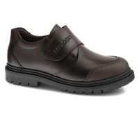 PABLOSKY Écoliers pour Enfant en Cuir avec Fermeture adhérente, Marron, 29 EU