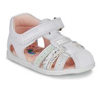 Sandales plates filles Pablosky ZIG Blanc 19