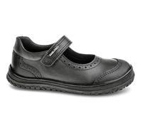 Pablosky Sonic 355115 Paire de Chaussures Uniformes, Noir, 38 EU Ancho