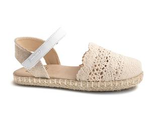 Pablosky Yute 610531 Sandales, Beige, 24 EU