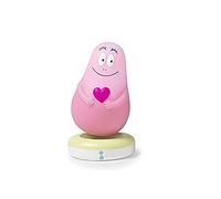 Pabobo - Lumilove Barbapapa - Veilleuse nomade pour bébé et enfant - Chargeur à induction - Rose, UNIQUE