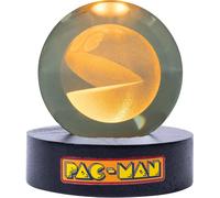 Pac-Man Lampe De Bureau Rétro En Forme De Boule De Cristal Alimentée Par Usb Lampe D'ambiance Classique Pour Jeux D'arcade Lampe D'ambiance Veilleuse Pour Enfants Cadeaux De Jeu Rétro