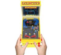 PAC-Man - Mini Flipper Électronique - Arcade - Jeu de Bureau Collector avec Flippers Fonctionnels et Sons Officiels - Format Compact à Exposer - À Partir de 6 Ans - Fans Rétrogaming
