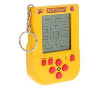 PAC-MAN Mini porte-clés d'arcade avec écran LCD et commandes directionnelles Jeu et sons originaux PAC-MAN Jeu de poche rétro classique pour enfants et adultes