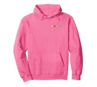 PAC-Man Sweat à Capuche, Unisexe pour Adultes, Rose Vif, S