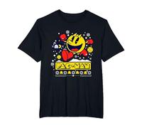 PAC-Man T-Shirt, Homme Grandes Tailles, Noir, 6X Tall