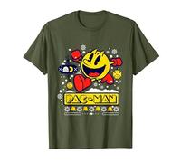 PAC-Man T-Shirt, Homme, Olive, 3XL