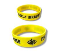 PAC Supplies Global Bracelet en silicone pour malvoyants