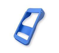 PAC Supplies Global Coque de protection en silicone pour PAX A920 Pro (appareil avec code-barres) - Compatible avec station de chargement (bleu pastel)