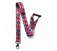 PAC Supplies Global Cordon imprimé Union Jack britannique avec ouverture de sécurité