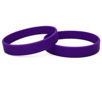 PAC Supplies Global Lot de 10 bracelets en silicone pour enfant, Child/Youth, Silicone, Pas de pierre précieuse