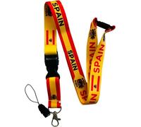 PAC Supplies Global Porte-badge avec attache de sécurité et clip détachable, espagne