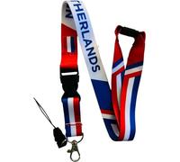 PAC Supplies Global Porte-badge avec attache de sécurité et clip détachable, Pays-Bas