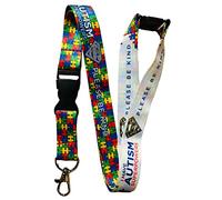 PAC Supplies Global Tour de cou amusant pour enfants avec ouverture de sécurité - Fabriqué exclusivement pour les enfants, I Have Autism Super Powers