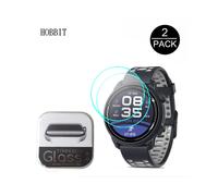 (PACE 2) 2 pièces en verre trempé pour COROS PACE 2 APEX 46 APEX 42 APEX Pro VERTIX Smartwatch Transparent