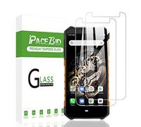 PaceBid 2 pièces Verre Trempé Compatible avec Ulefone Armor X5, [ 9H Dureté ] [Ultra Clair ] [Résistant aux Rayures] Film Protection écran en Verre Trempé pour Ulefone Armor X5