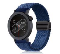 PaceBid 22mm Nylon Bracelet pour CMF by Nothing Watch 3 Pro, Hommes Femmes Nylon Tressé Magnétique Sport Bracelets de Remplacement pour CMF by Nothing Watch Pro 2/3 Smartwatch - Bleu