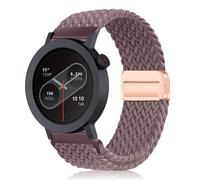 PaceBid 22mm Nylon Bracelet pour CMF by Nothing Watch 3 Pro, Hommes Femmes Nylon Tressé Magnétique Sport Bracelets de Remplacement pour CMF by Nothing Watch Pro 2/3 Smartwatch - Violet