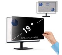 PaceBid Filtre de confidentialité pour Moniteur Widescreen Computer Desktop， Film Protection Anti Regard pour Écran d’Ordinateur & Moniteur- (19" Pouces - 16:10)