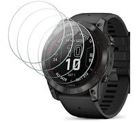 PaceBid Protection écran pour Garmin Fenix 7X Pro, Verre Trempé Protection [3 pièces] 9H Dureté Résistant aux Rayures Protection écran pour Garmin Fenix 7X Pro