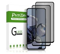 PaceBid Verre Trempé Anti-Espion Compatible avec Xiaomi 12T Pro/12T 5G, [2 Pack] Protecteur D'écran Confidentialité [Anti Rayures] [9H Dureté]