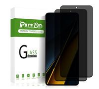 PaceBid Verre Trempé Anti-Espion Compatible avec Xiaomi Poco X6 Pro 5G, [2 Pack] Anti-Spy Protecteur D'écran Confidentialité [Anti Rayures] [9H Dureté] pourXiaomi Poco X6 Pro 5G