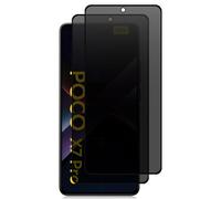 PaceBid Verre Trempé Anti-Espion Compatible avec Xiaomi Poco X7 Pro 5G, [2 Pack] [9H Dureté] Privacy Film Protecteur Anti-Spy Protecteur D'écran Confidentialité pour Xiaomi Poco X7 Pro 5G