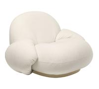 Pacha Fauteuil M. Accoudoirs et Harpe Pivotante 24/Or Perle