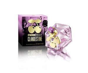 Pacha Ibiza Clandestine Eau de Toilette pour Femme - Longue Durée - Parfum élégant, sexy et féminin - Notes fruitées et florales - Idéal pour la journée - 50 ml