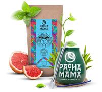Pachamama Guayusa Thé Set D'accessoires 100g | Pachamama Terere 0,1kg | Guayusa Bio de l'Equateur | Sœur du Thé Yerba Mate | Calebasse | Bombilla