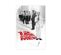 pachbzx Poster sur toile « 12 Angry Men » - Décoration pour chambre à coucher, bureau, chambre - Cadeau - 50 x 75 cm