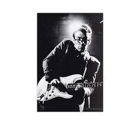 pachbzx Poster sur toile Elvis Costello, On Stage, années 1970 - Décoration pour chambre à coucher, bureau, chambre - Cadeau - 40 x 60 cm
