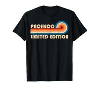 PACHECO Surname Retro Vintage 80s 90s Birthday Reunion T-Shirt