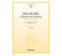 Pachelbel Johann Chaconne Et Variations Do Majeur Piano G