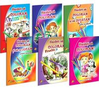 Pachet 6 carti: Haideti sa coloram!
