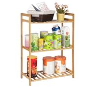 PACHIRA E-Commerce Étagère à Chaussures en Bambou Facile à Monter avec 3 étagères, 51 x 25 x 71 cm, idéale pour Salle de Bain, Cuisine, Salon, Chambre à Coucher, Balcon, Couleur Naturelle
