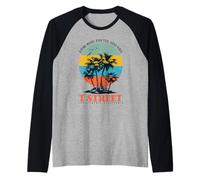 Pacific Afterglow Santa Monica Californie Palm Sunset Manche Raglan
