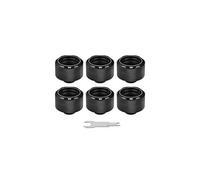 Pacific C-PRO G1/4 PETG 16mm OD - Raccord de compression du système de refroidissement par liquide - noir