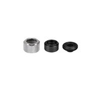 Thermaltake Raccord compression Pacific C-PRO G1/4 PETG 16 mm OD Chrome pour refroidissement à l'eau