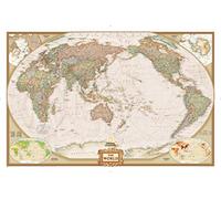 **pacific centered politique executiv plastifie112 cm X 76 cm