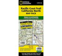 Pacific Crest Trail : California North (lot de cartes) | National Geographic