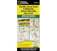 Pacific Crest Trail California Sierra Nevada Map Pack