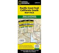 Pacific Crest Trail : California South (lot de cartes) | National Geographic