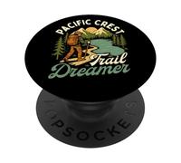 Pacific Crest Trail Dreamer - Randonnée randonnée PopSockets PopGrip Adhésif