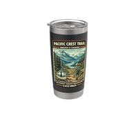 Pacific Crest Trail PCT Pacific Crest Trail Mexique au Canada Gobelet isotherme en acier inoxydable double paroi