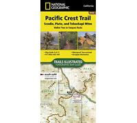 Pacific Crest Trail – Scodie, Piute et Tehachapi Montagnes – Carte 1010 – National Geographic