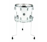 Pacific Drums Concept Maple - Tom basse en érable, 14" x 12", finition laquée Pearlescent White