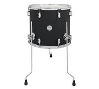 Pacific Drums Concept Maple - Tom basse en érable, 16" x 14", finition rhodoïd Satin Black
