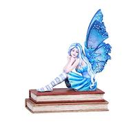 Pacific Giftware Amy Marron Livre Muze Fée Statue Home Decor Pondering
