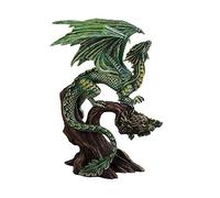 Pacific Giftware Anne Stokes Age of Dragons Forest Winged Dragon on Tree Home Decorative Resin Figurine